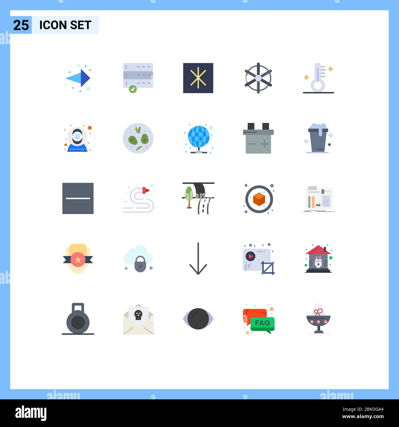 Refrigerator temperature Stock Vector Images Alamy