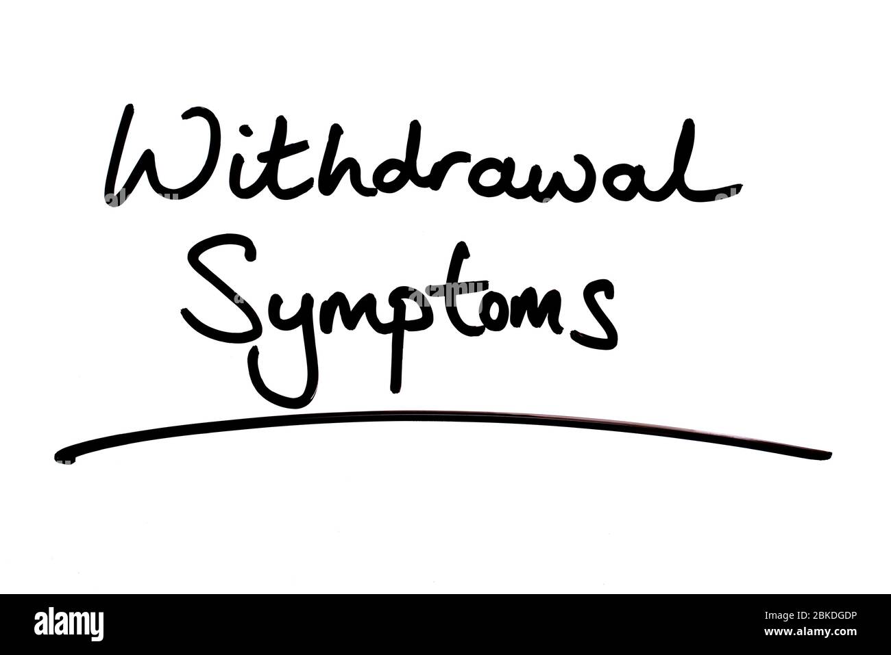 Withdrawal symptoms hires stock photography and images Alamy