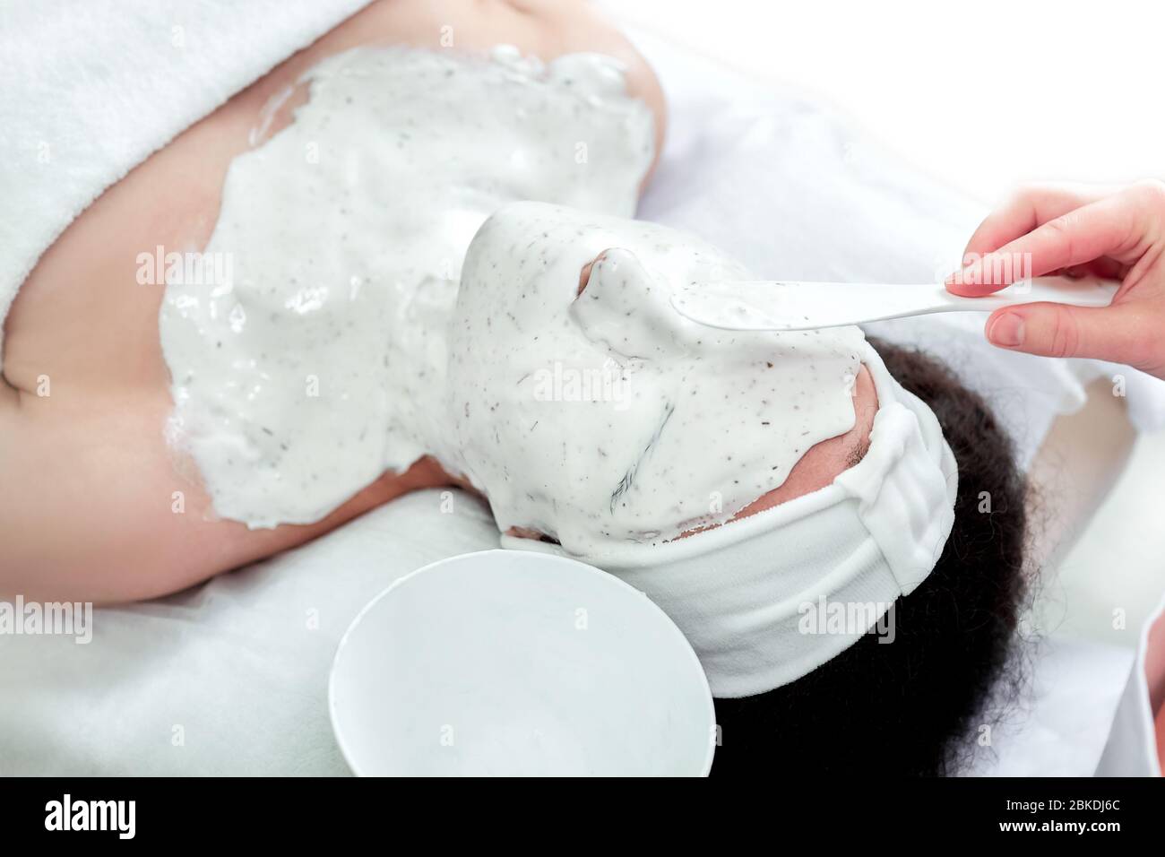 Alginate mask hi-res stock photography and images - Alamy