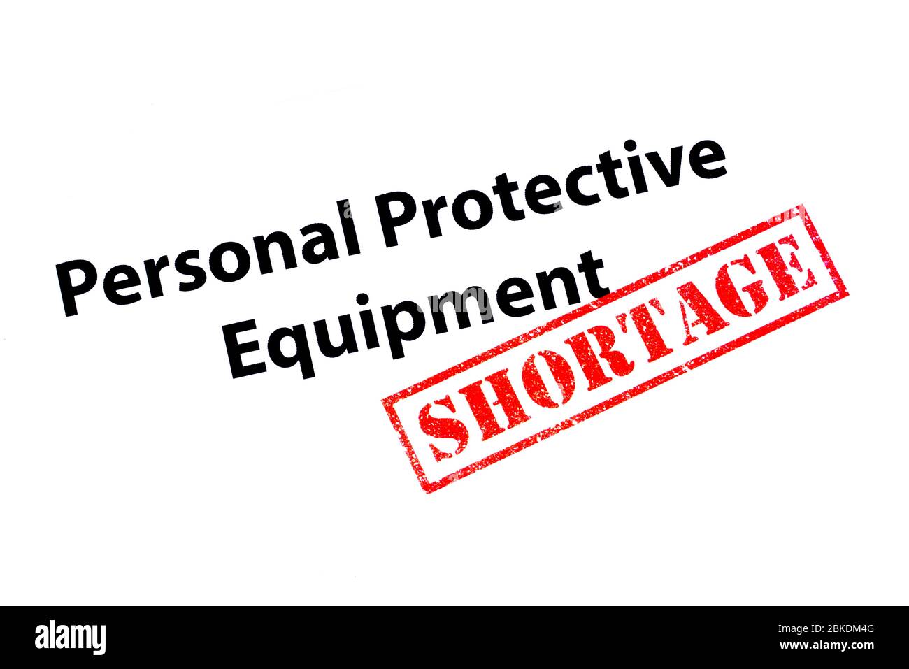 Warning and personal protective equipment ppe sign hires stock