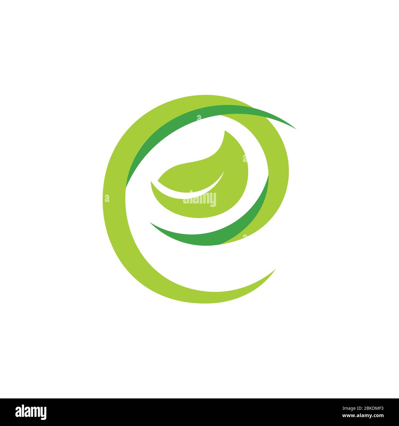 letter e leaf eco logo vector Stock Vector Image & Art - Alamy
