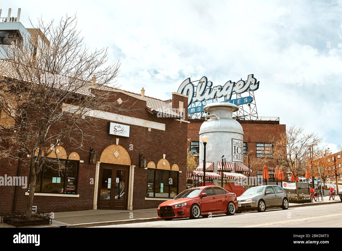 Denver, Colorado May 1st, 2020 Commercial businesses and restaurants