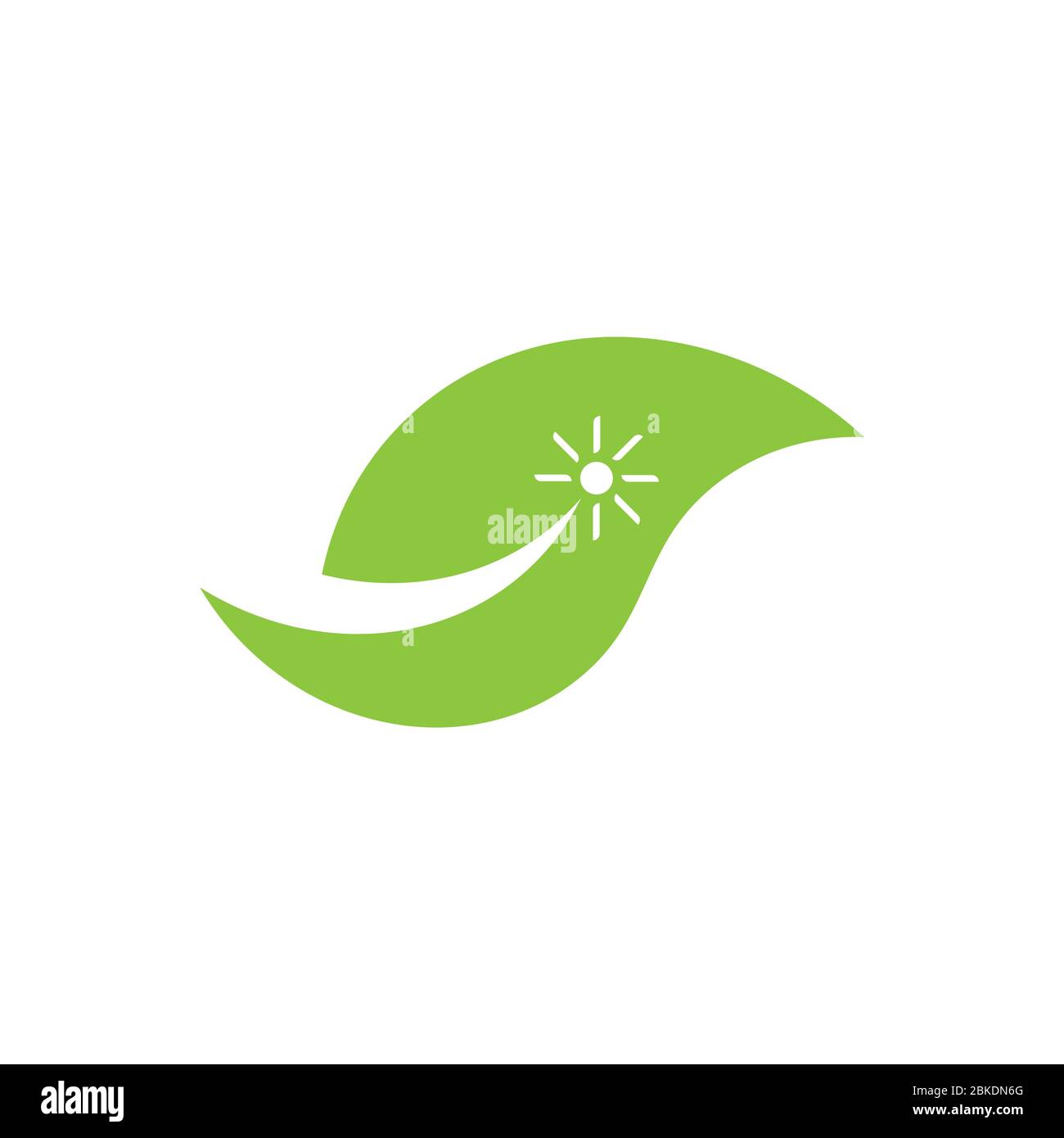 geometric leaf sun symbol logo vector Stock Vector Image & Art - Alamy