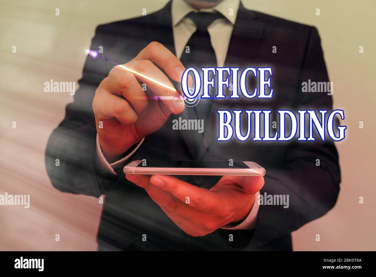 Text sign showing Office Building. Business photo text Commercial ...