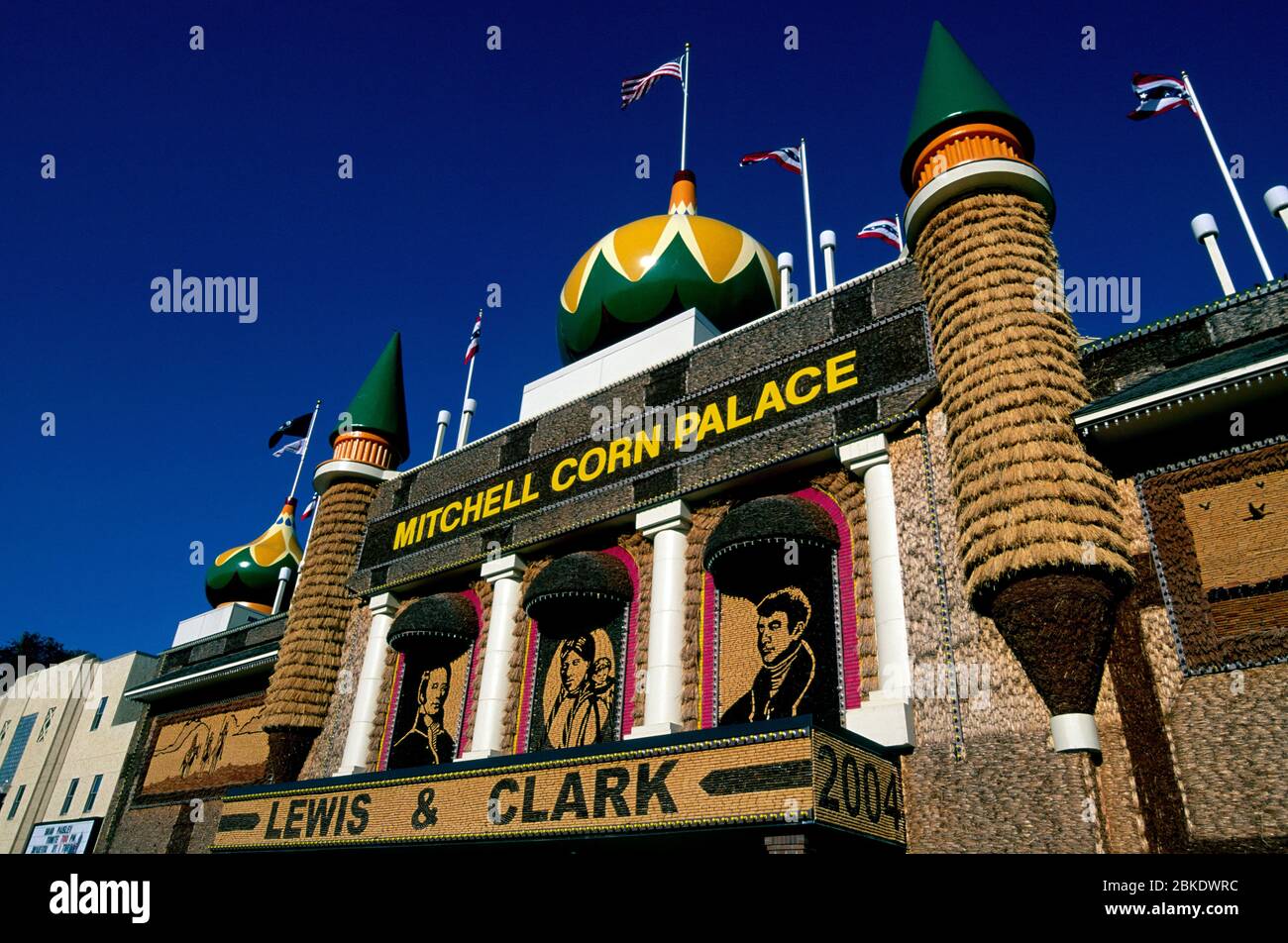 Corn Palace, Mitchell, South Dakota Stock Photo