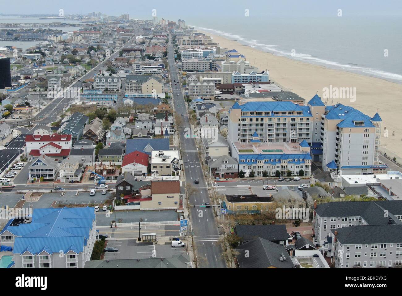Ocean City MD USA 3rd May 2020 View of Ocean City during the