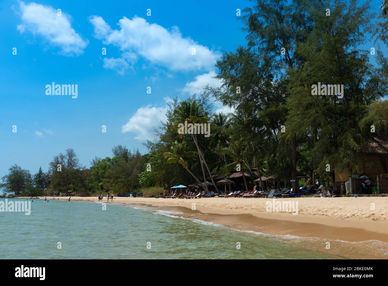 Northern Ong Lang Beach, Phuquoc, Vietnam Stock Photo
