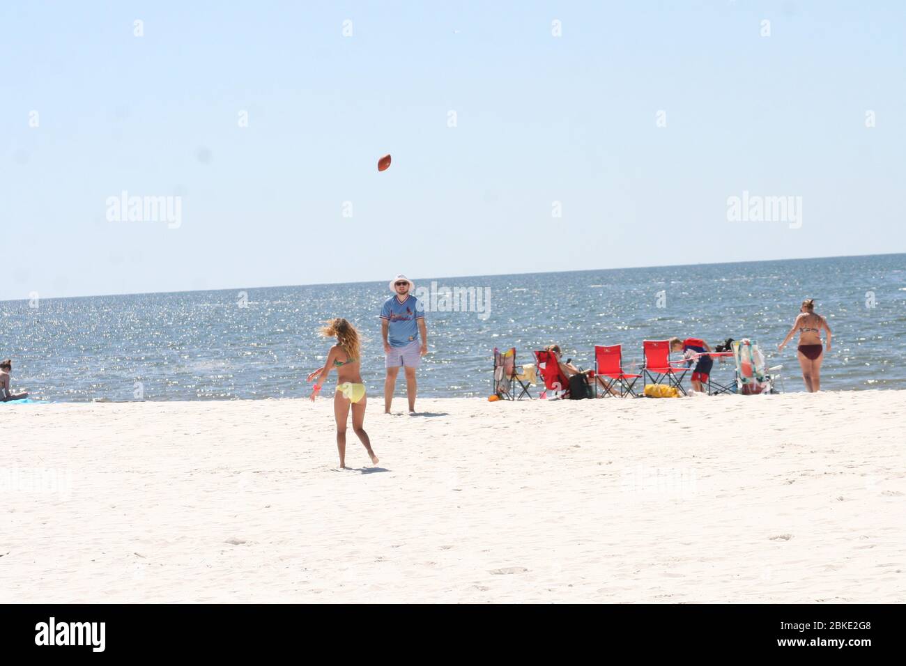 Gulf Shores State Park Beach Stock Photo - Alamy