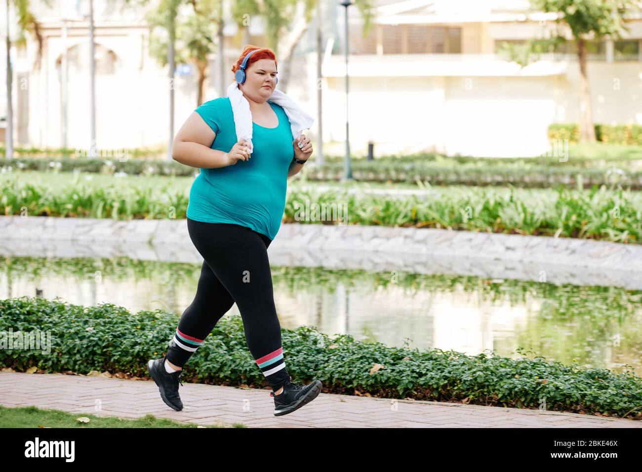 plus size running