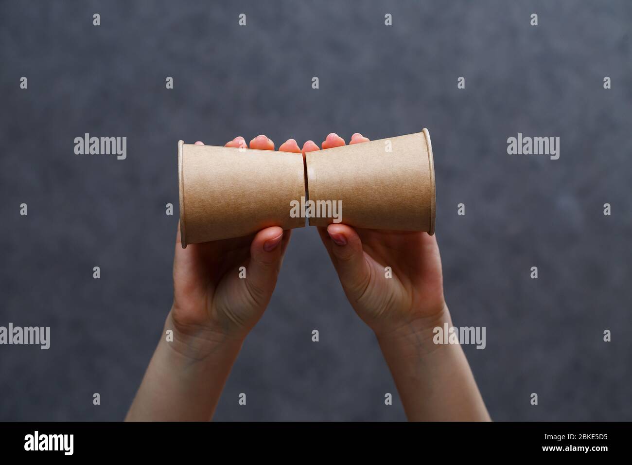 Disposable cardboard dishes made from environmentally friendly