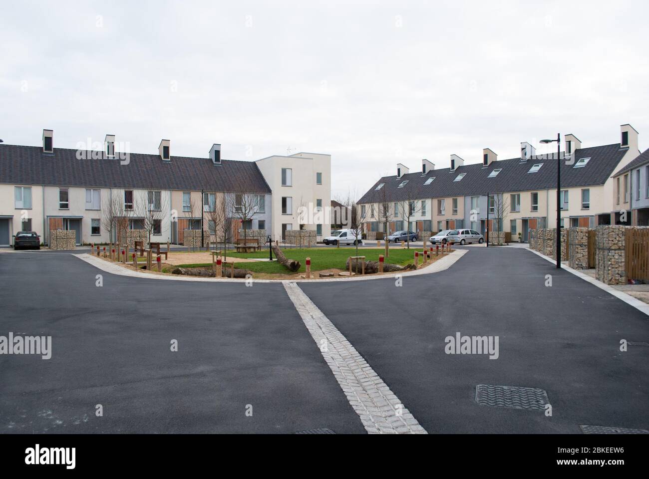 Modern Village Terraces Terraced Housing Grand Designs Kevin McCloud Triangle Howse Garden