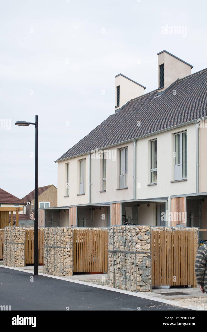 Modern Village Terraces Terraced Housing Grand Designs Kevin McCloud Triangle Howse Garden