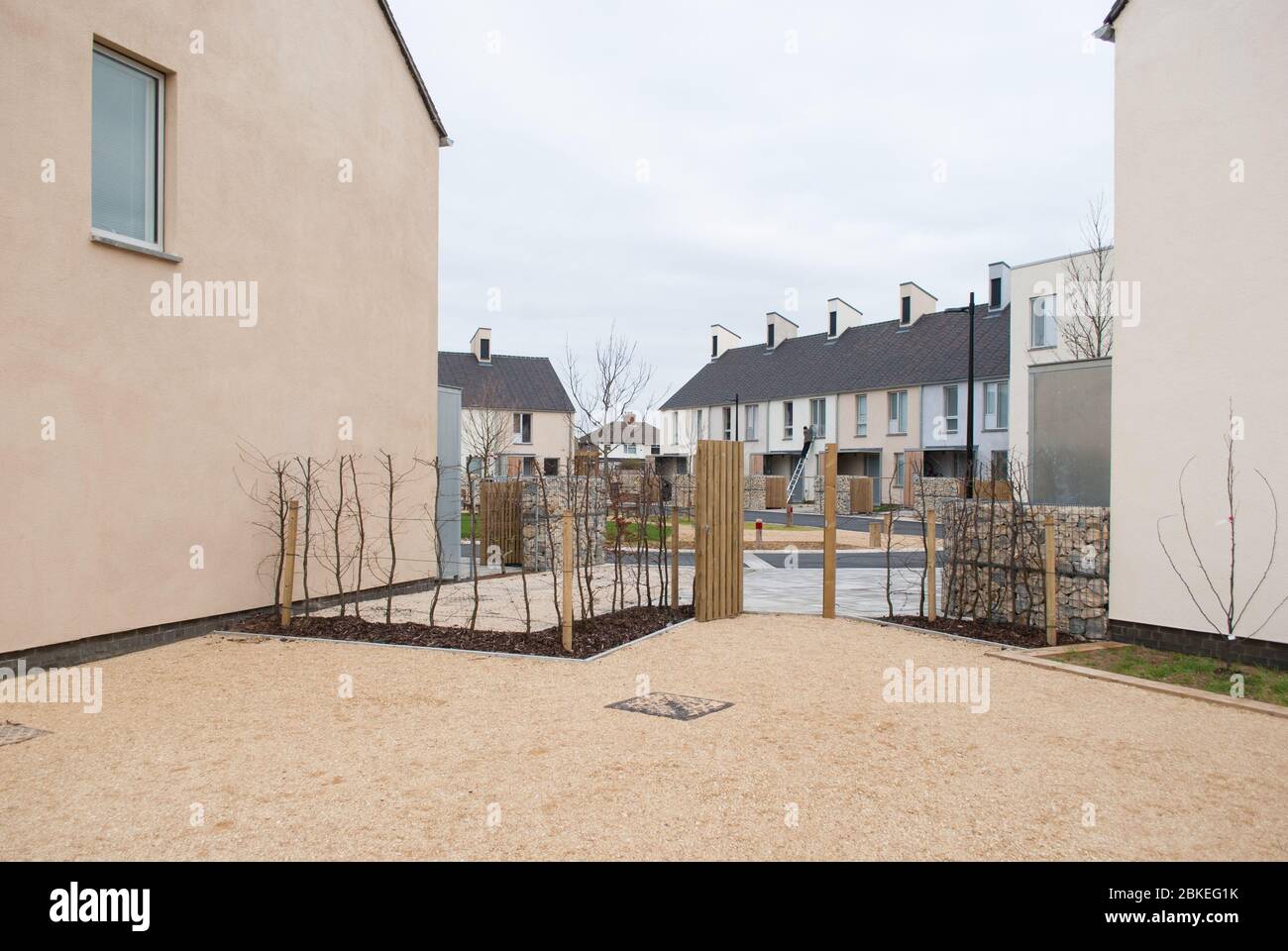 Modern Village Terraces Terraced Housing Grand Designs Kevin McCloud Triangle Howse Garden