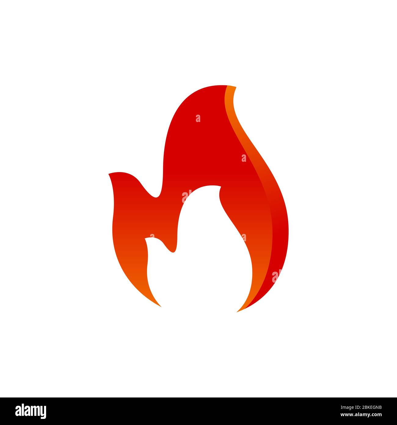 fire vector graphic design illustration template Stock Photo