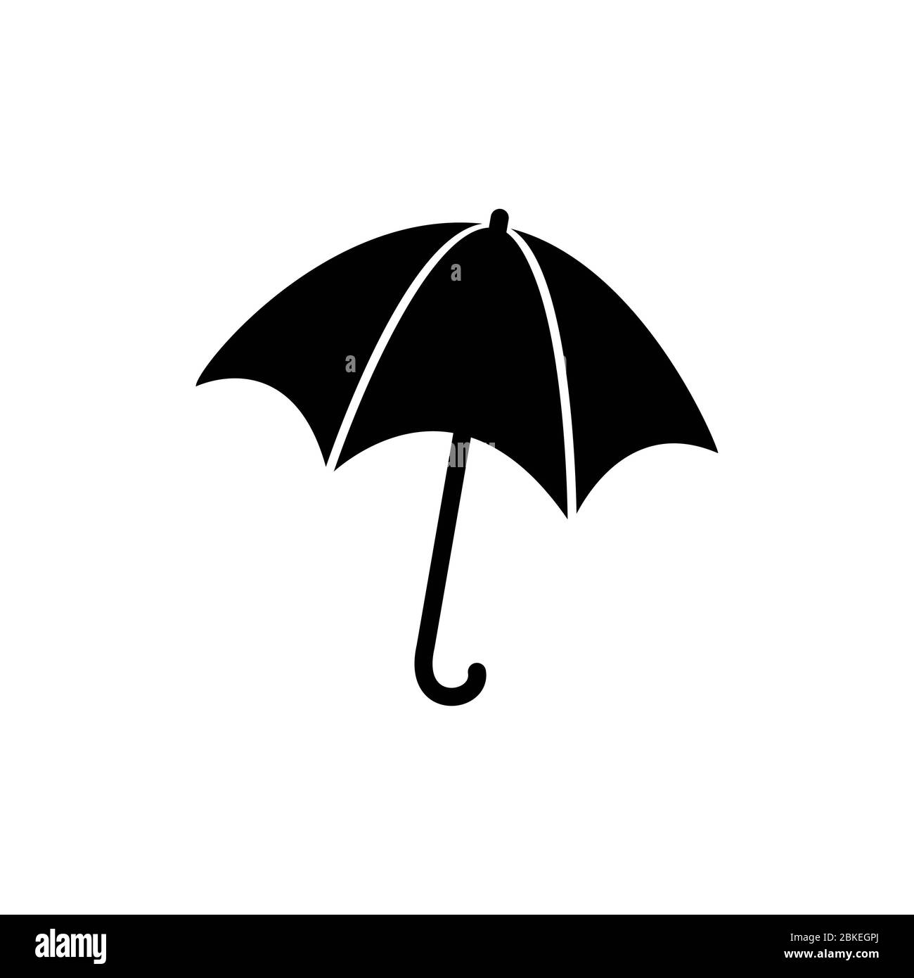 Umbrella vector graphic design illustration Stock Photo Alamy