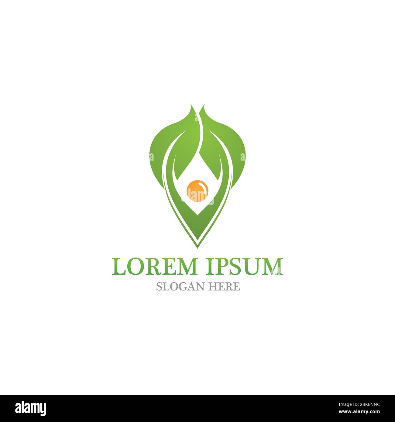 Leaf nature people health logo vector Stock Vector Image & Art - Alamy