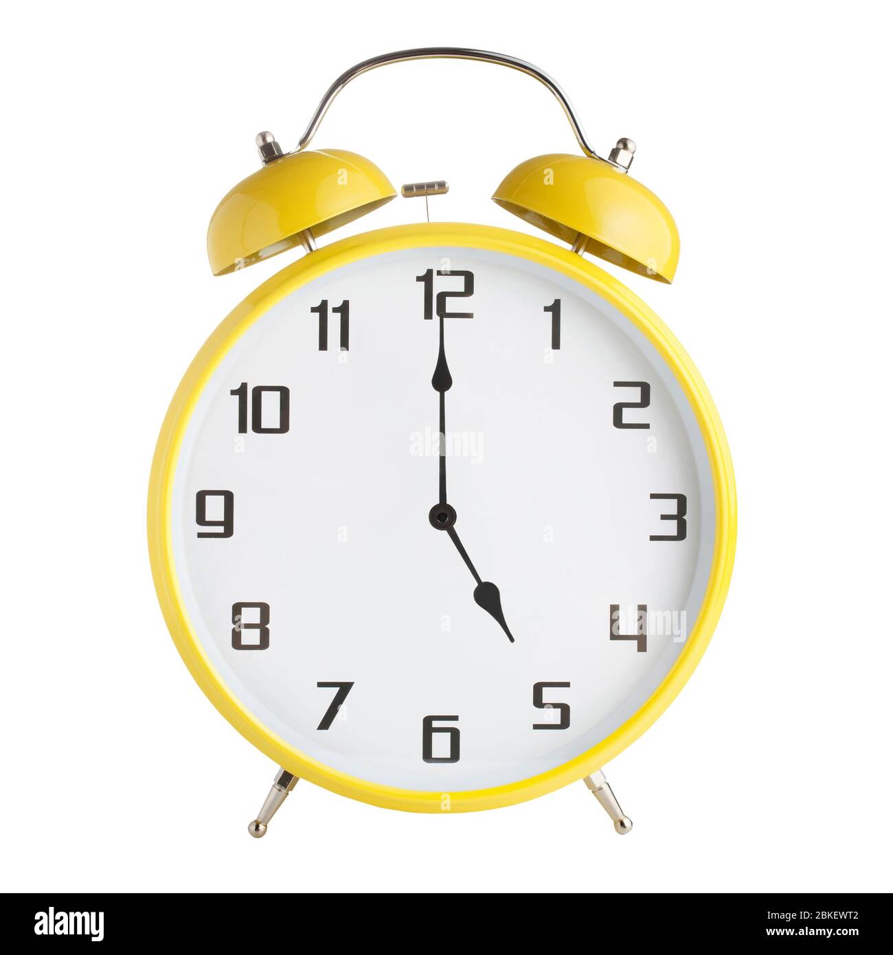 5pm alarm clock Cut Out Stock Images & Pictures - Alamy