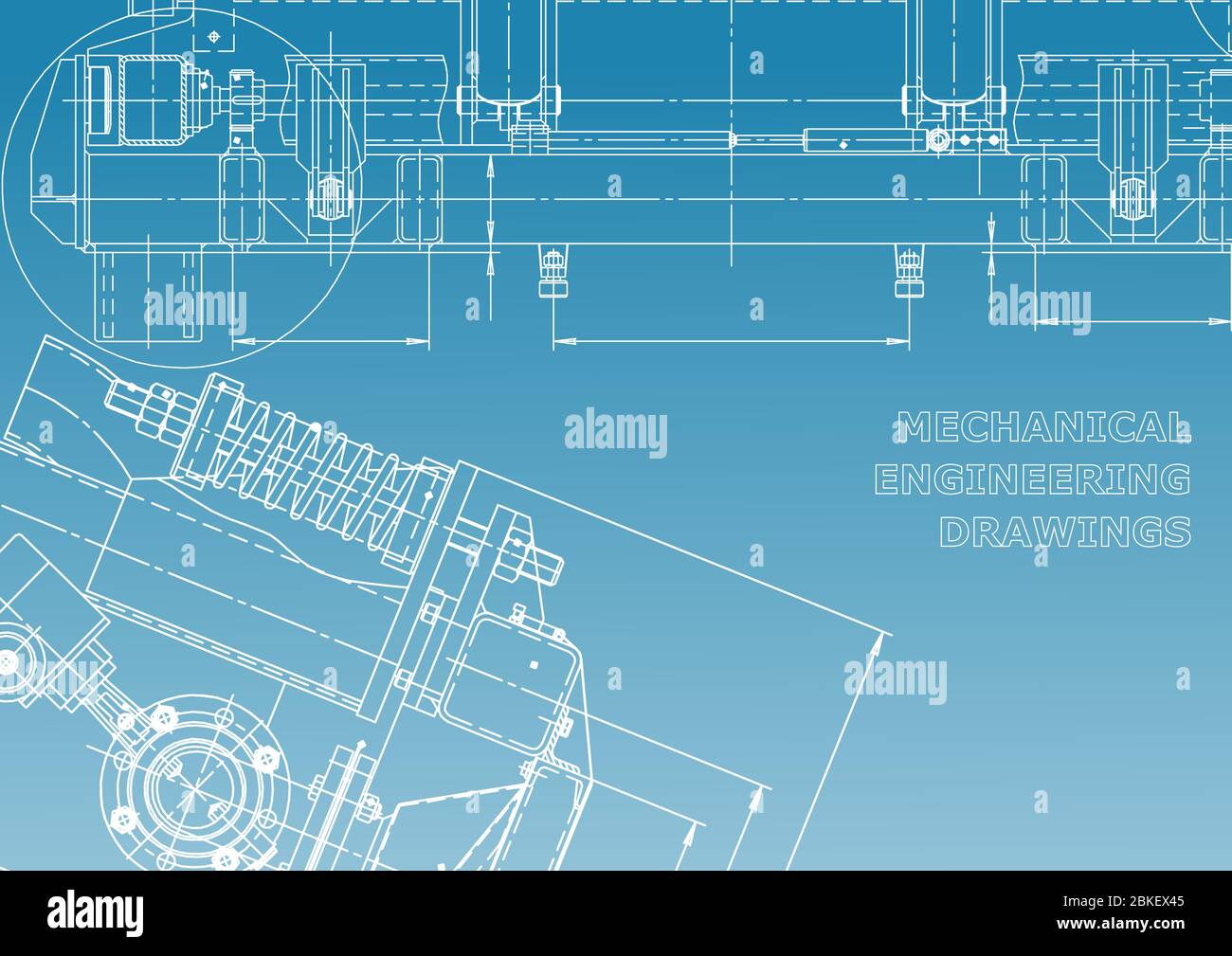 Computer aided design systems. Technical illustrations, background ...