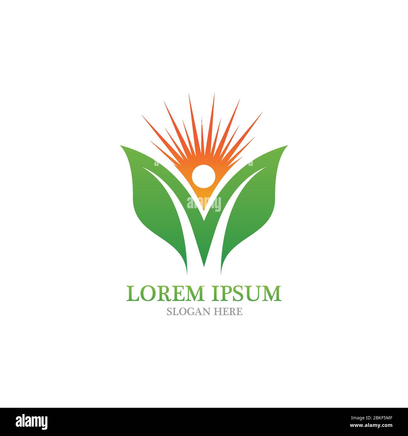 Leaf nature people health logo vector Stock Vector Image & Art - Alamy