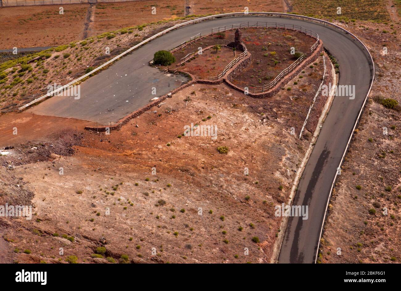 Mirador de La Atalaya en Gran Canaria Stock Photo