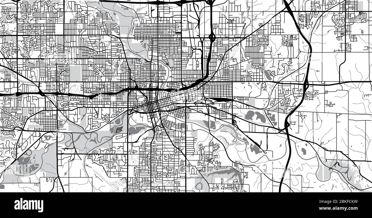 Map Of Des Moines Iowa Urban Vector City Map Of Des Moines, Usa. Iowa State Capital Stock Vector  Image & Art - Alamy