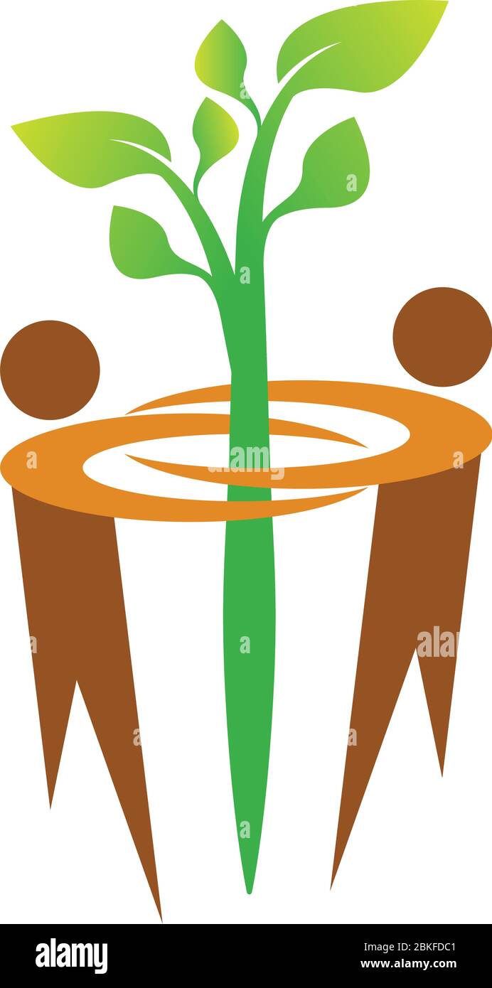 Caring plant Stock Vector Images - Alamy