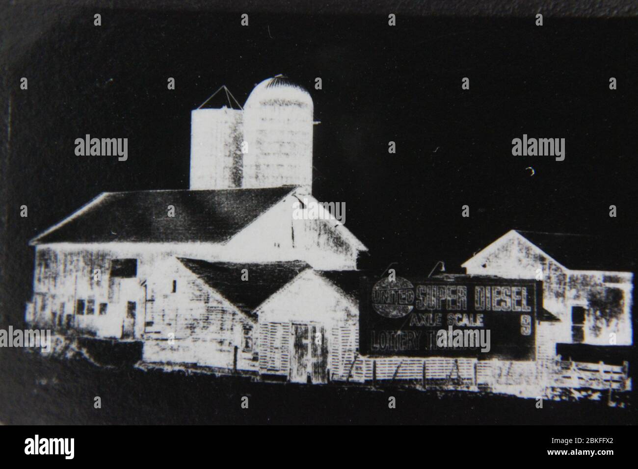Fine 1970s vintage black and white photography of a dream like state ...