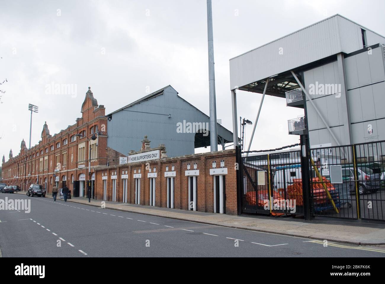 1900s Victorian Architecture Old Football Stadium Fulham FC Johnny ...