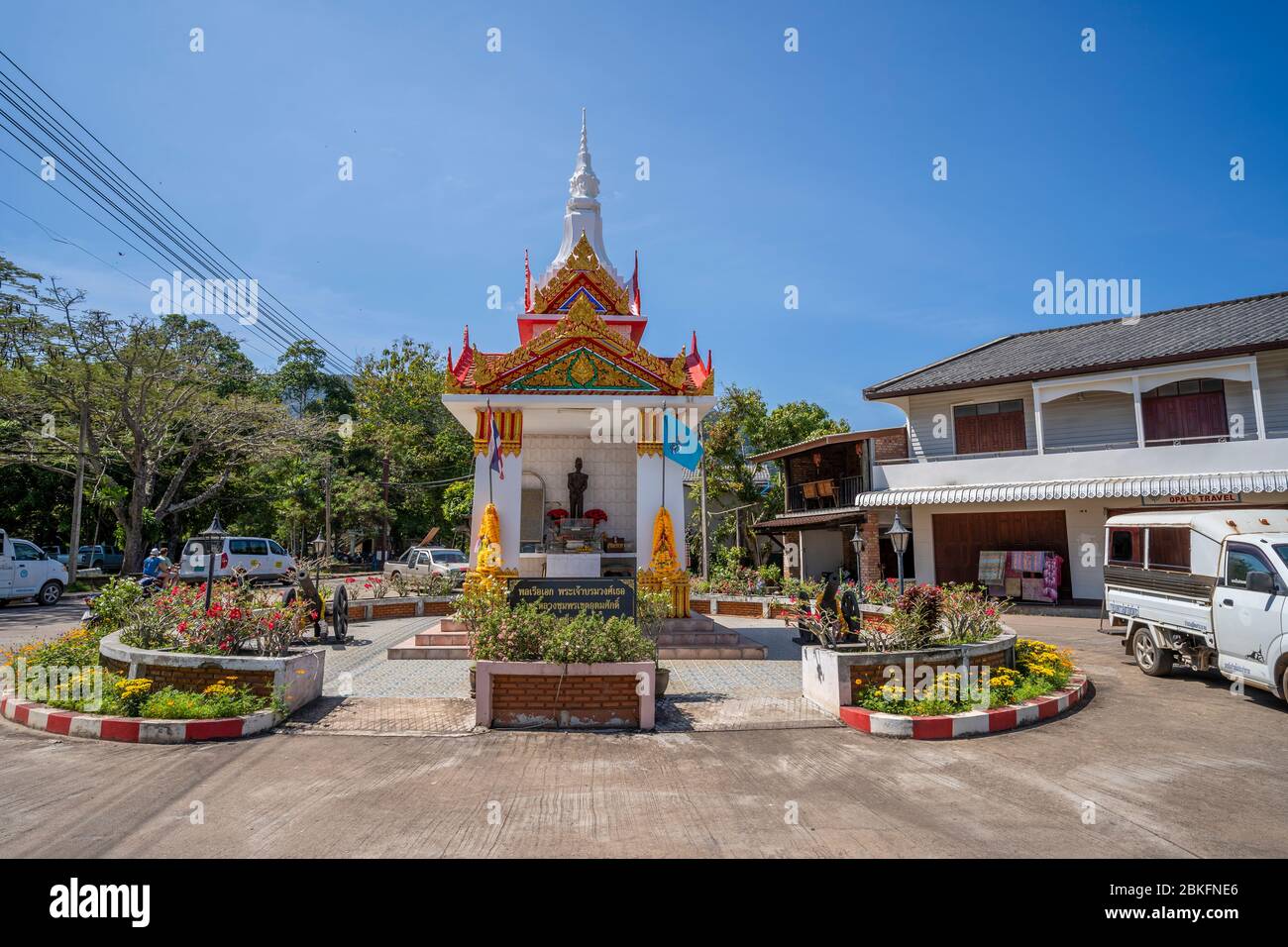 Koh Lanta, Thailand - December 27th 2019: Historical landmark in Koh Lanta Old Town, Ko Lanta Island, Phang Nga Bay, Thailand, Southeast Asia, Asia Stock Photo