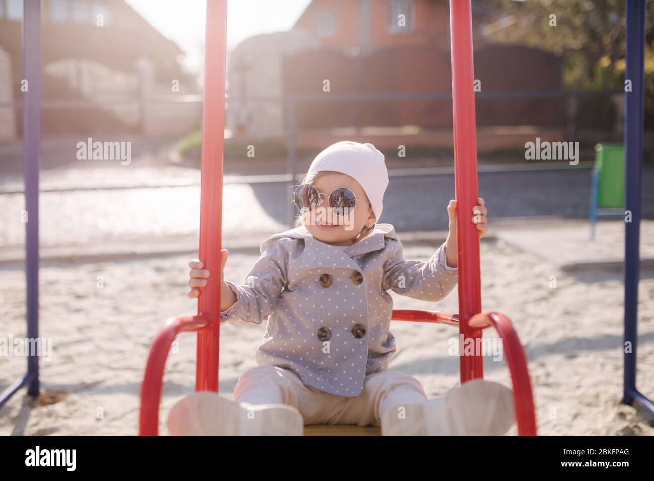 swing set for baby girl