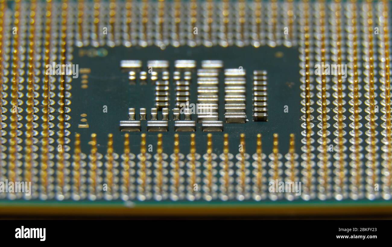 Electronics in close up scene Stock Photo