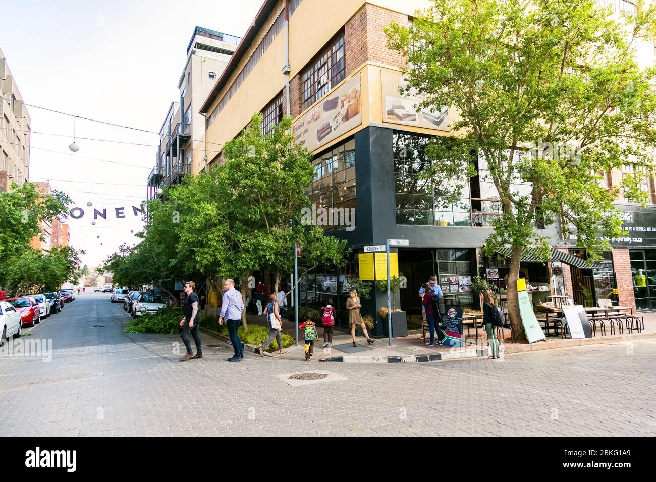 Johannesburg South Africa Restaurant Restaurants High Resolution Stock