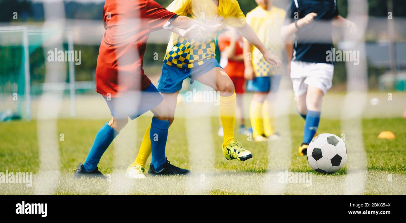 kids outdoor soccer