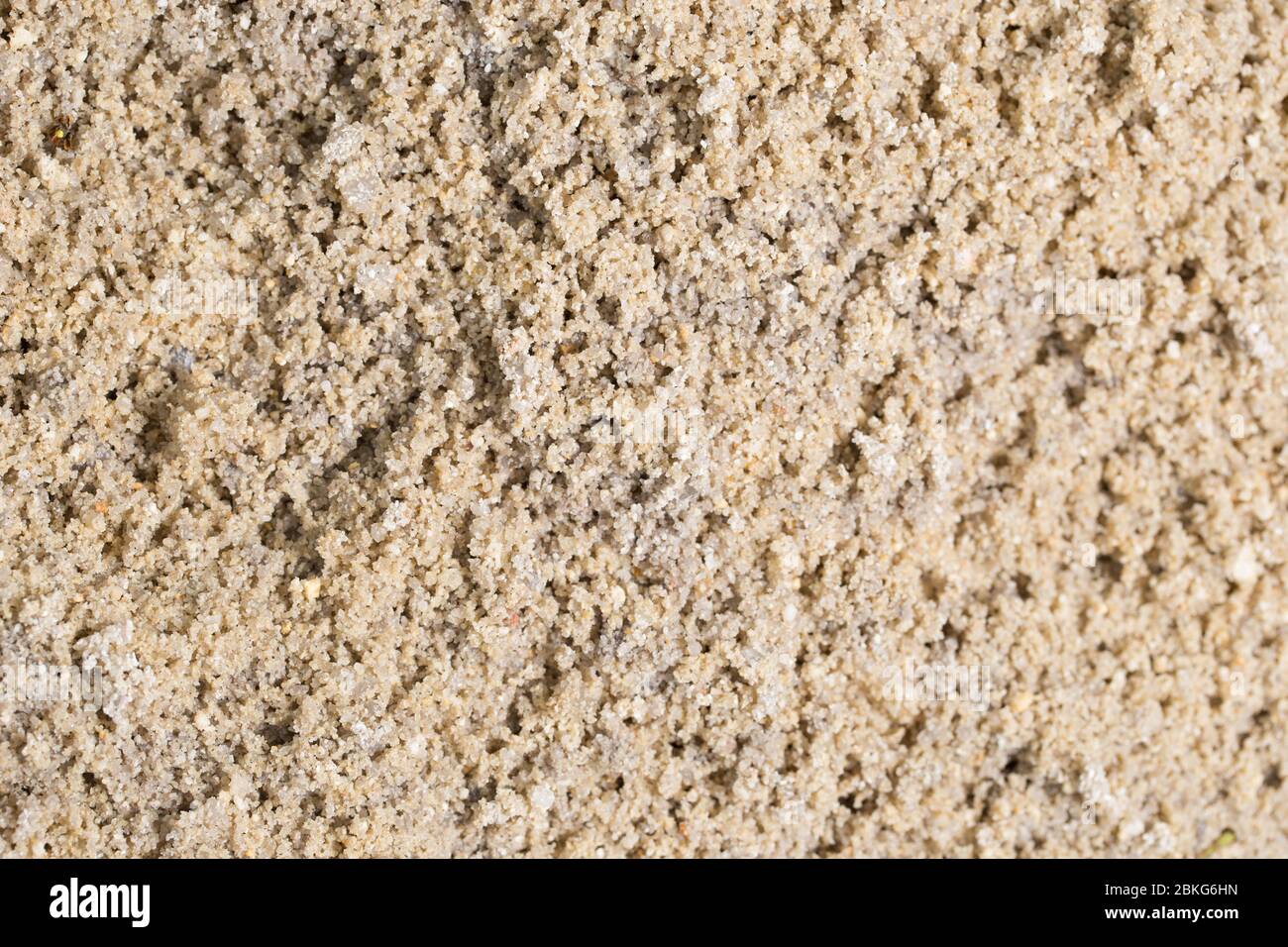 sand texture from sand pile Stock Photo