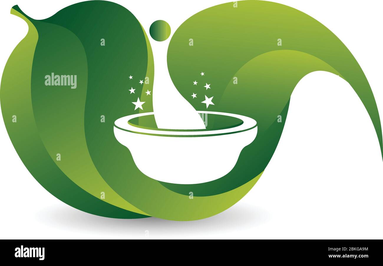 herbal medicine logo Stock Vector Image & Art - Alamy