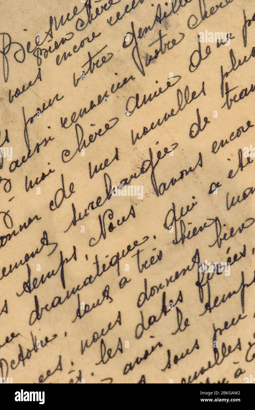 Grunge vintage paper texture background. Handwritten text Stock Photo
