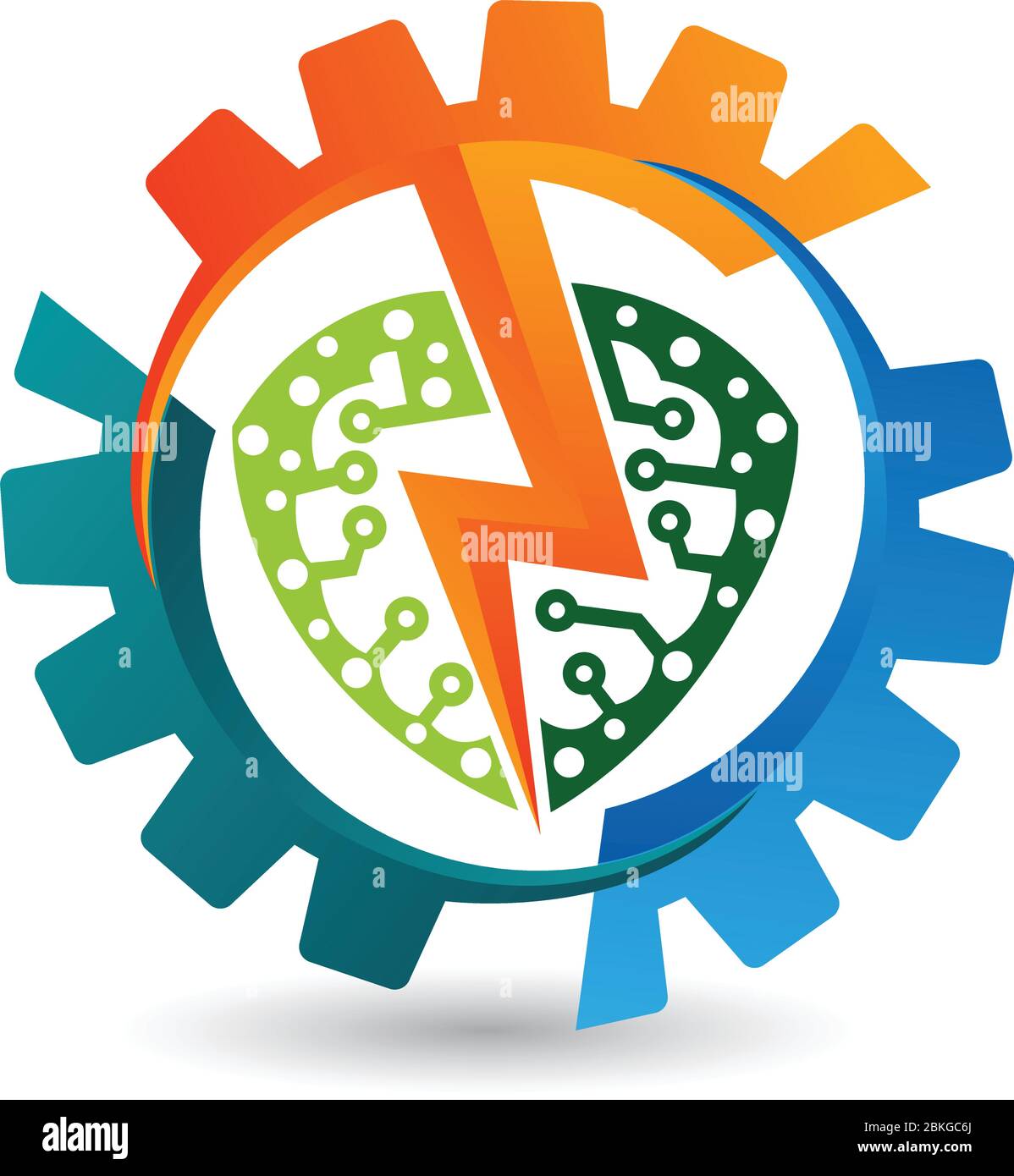 power gear logo Stock Vector Image & Art Alamy