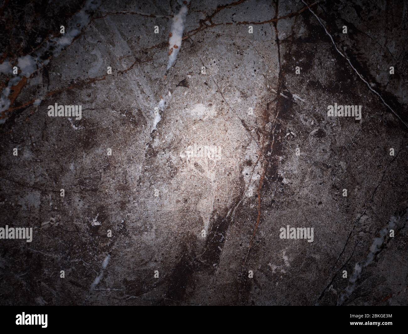 Dark textured granite surface Stock Photo