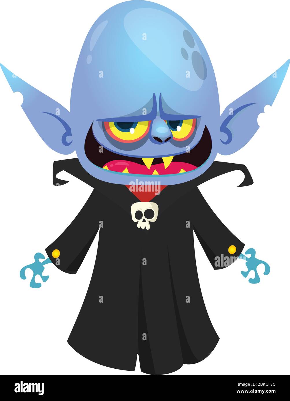 A cartoon illustration of a Dracula Vampire Character Stock Vector Image &  Art - Alamy