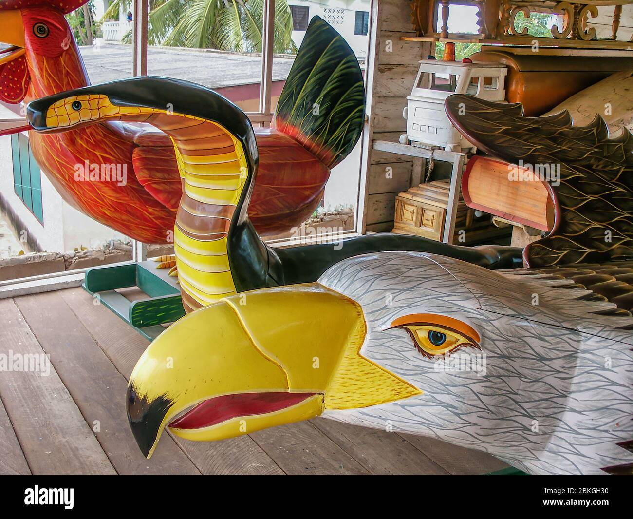 Traditional coffins in Accra, Ghana Stock Photo Alamy