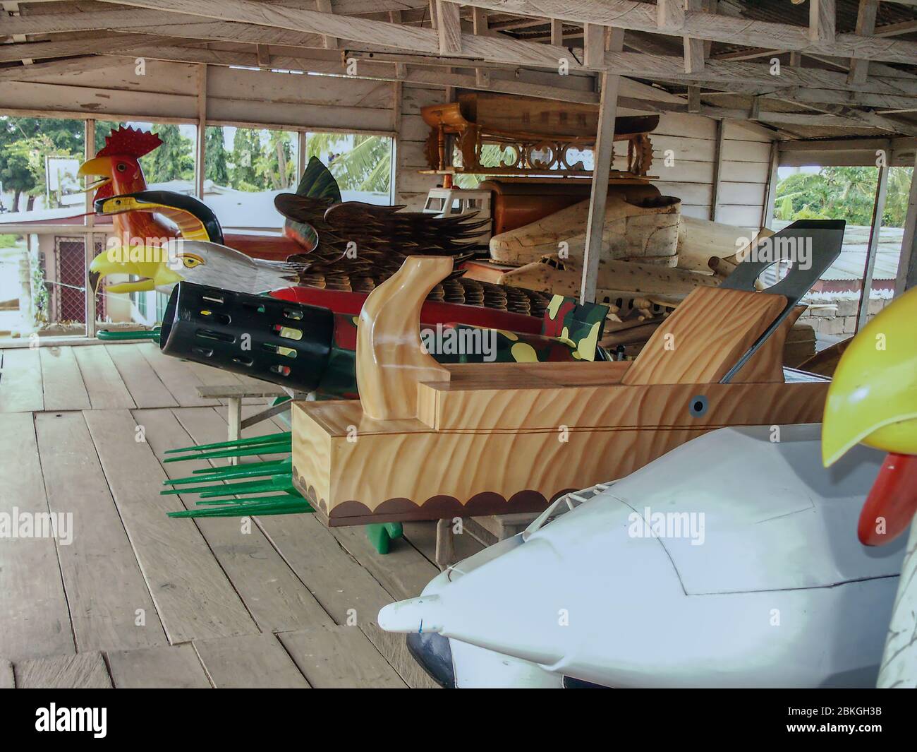Traditional coffins in Accra, Ghana Stock Photo Alamy