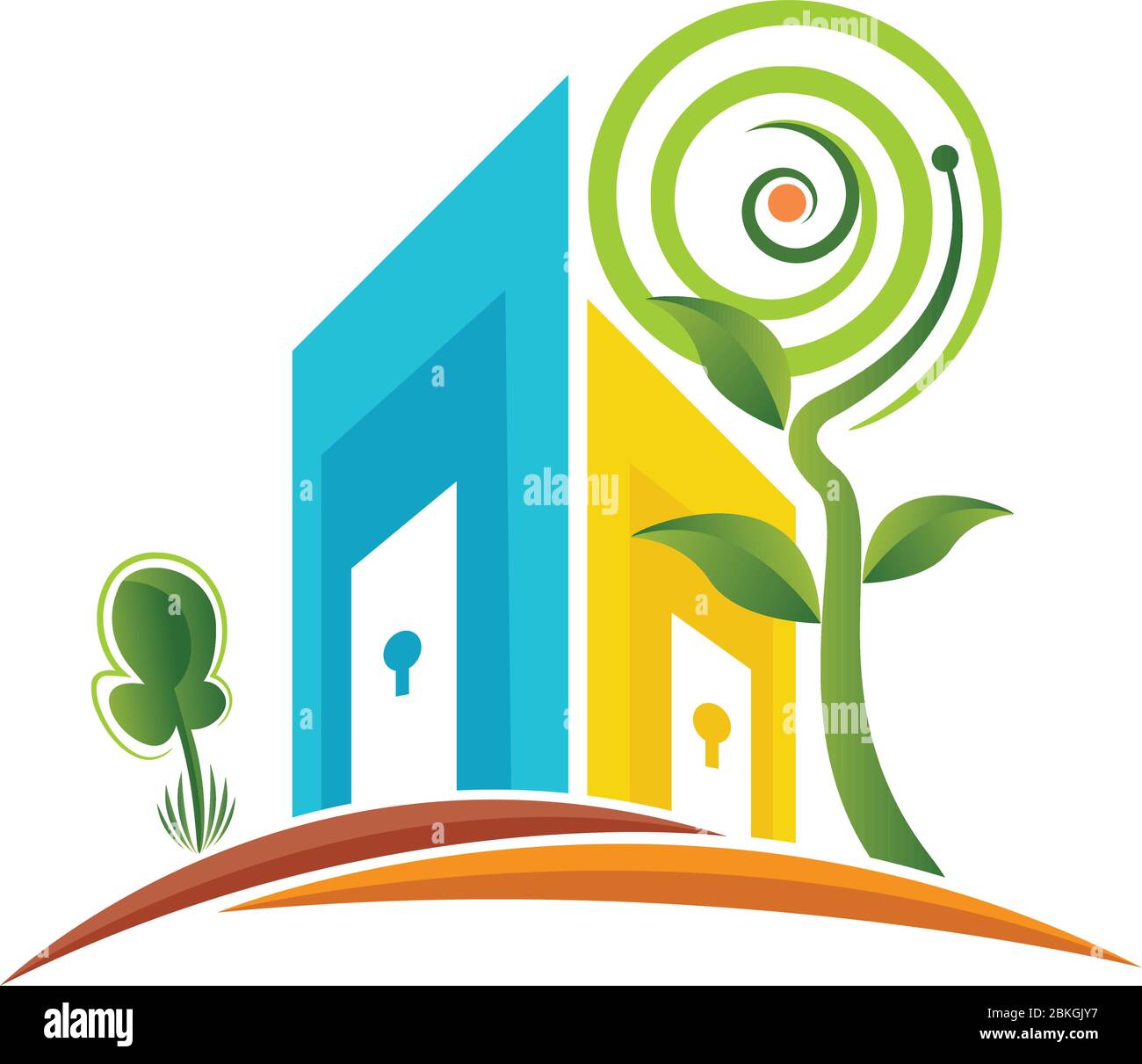 dream home logo Stock Vector Image & Art - Alamy