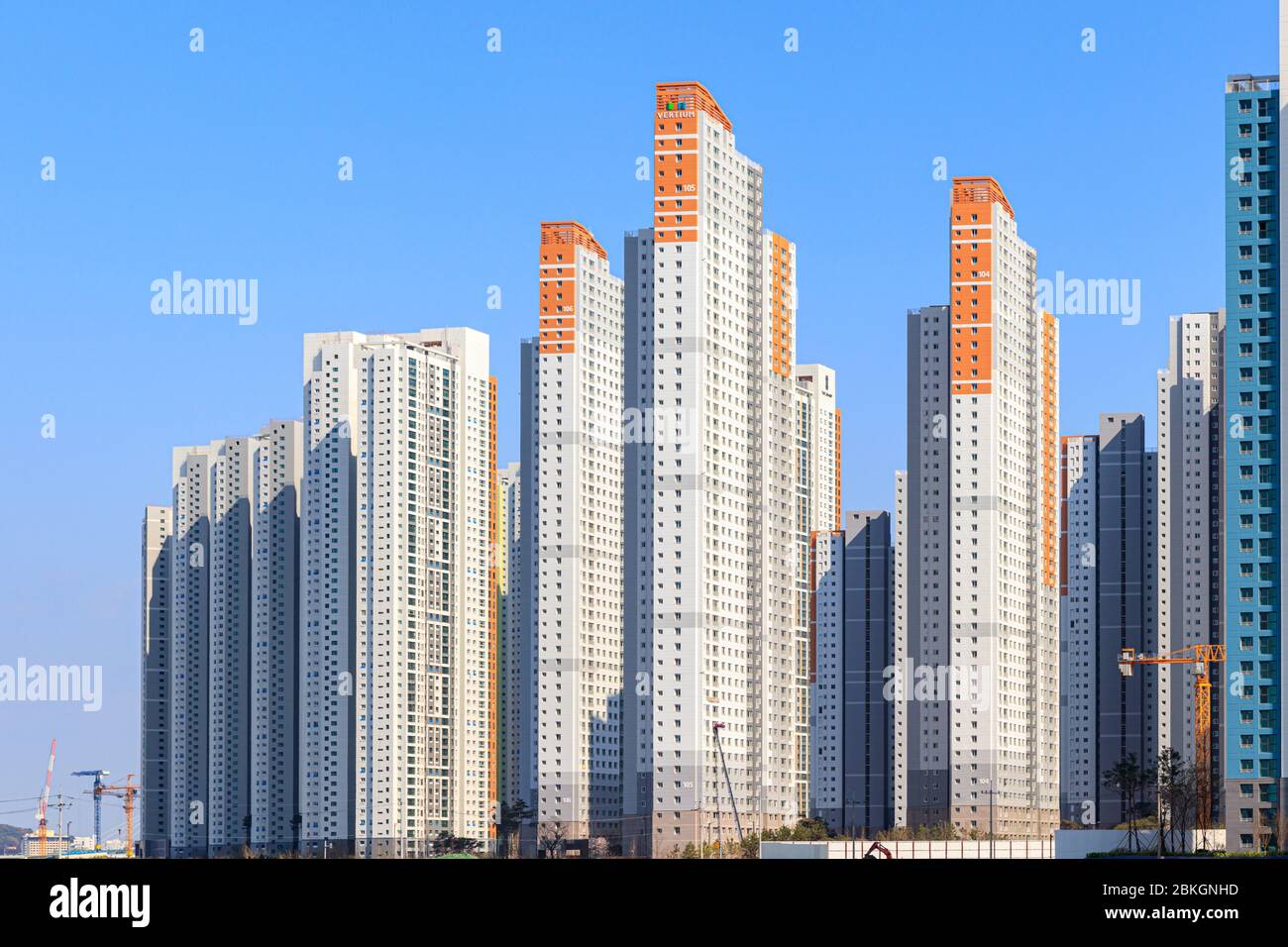 Incheon Songdo, Korea, April 18, 2020 Incheon Songdo International