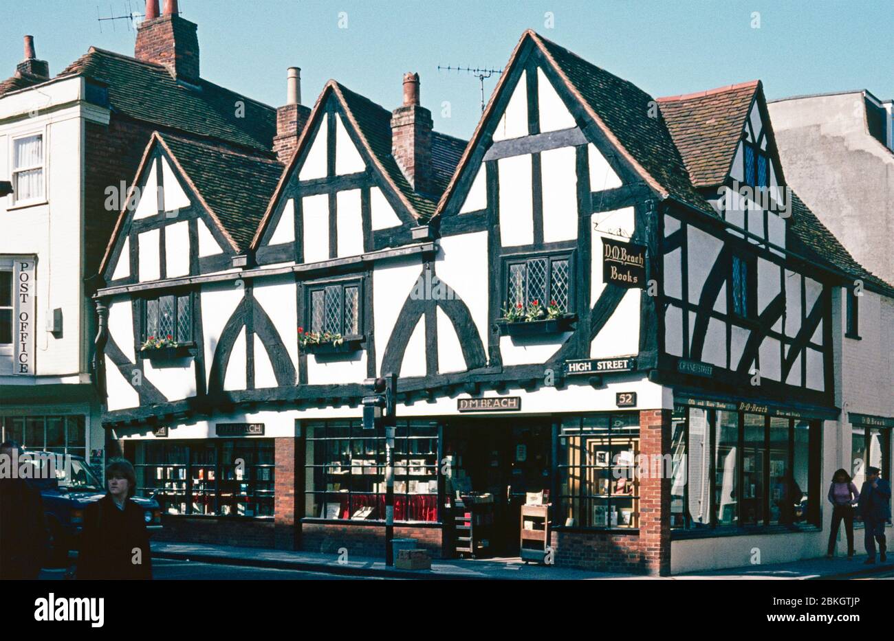 frame house at the corner of High Street and Crane Street, April 15