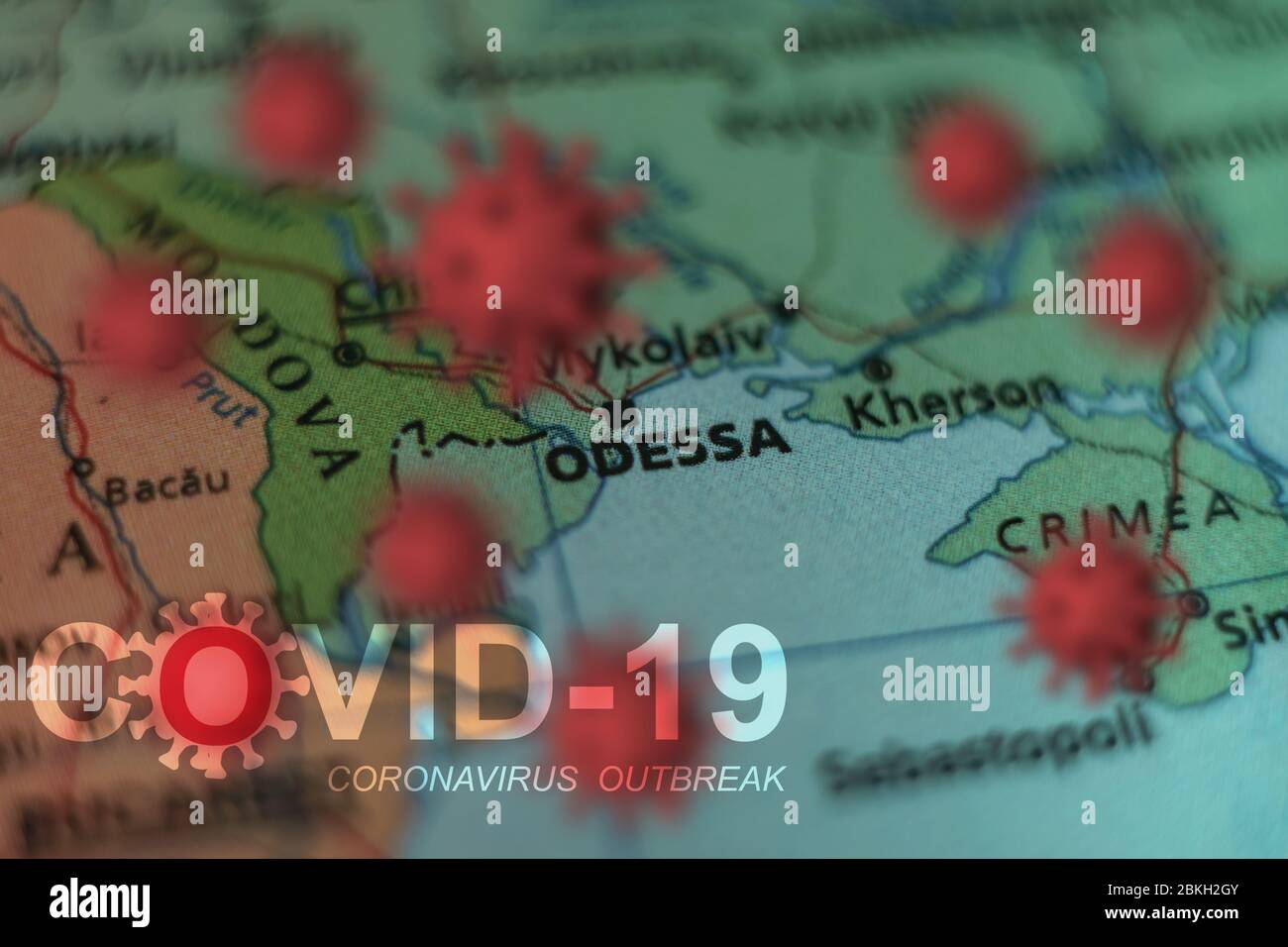 Map Of Odessa Ukraine High Resolution Stock Photography And Images Alamy