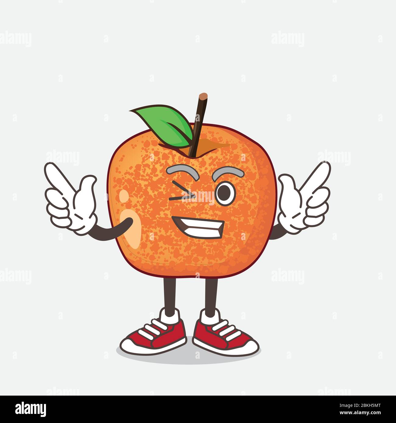 Dinosaur Eggs Pluots Fruit Mascot Character Vector Illustration Stock Vector