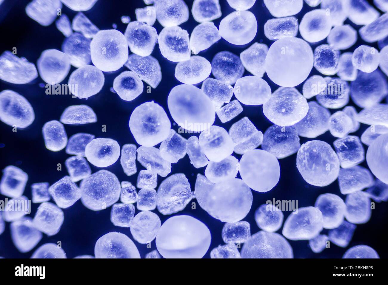 Crystal salt crystals microscope hires stock photography and images