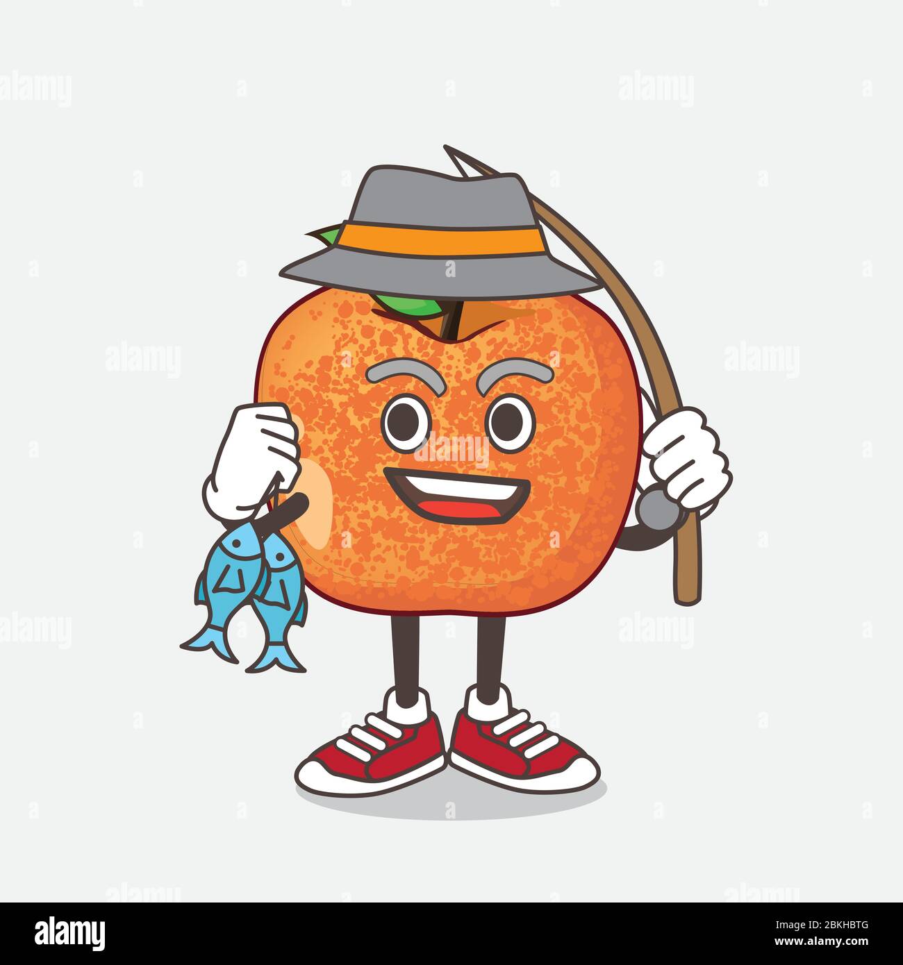Dinosaur Eggs Pluots Fruit Mascot Character Vector Illustration Stock Vector