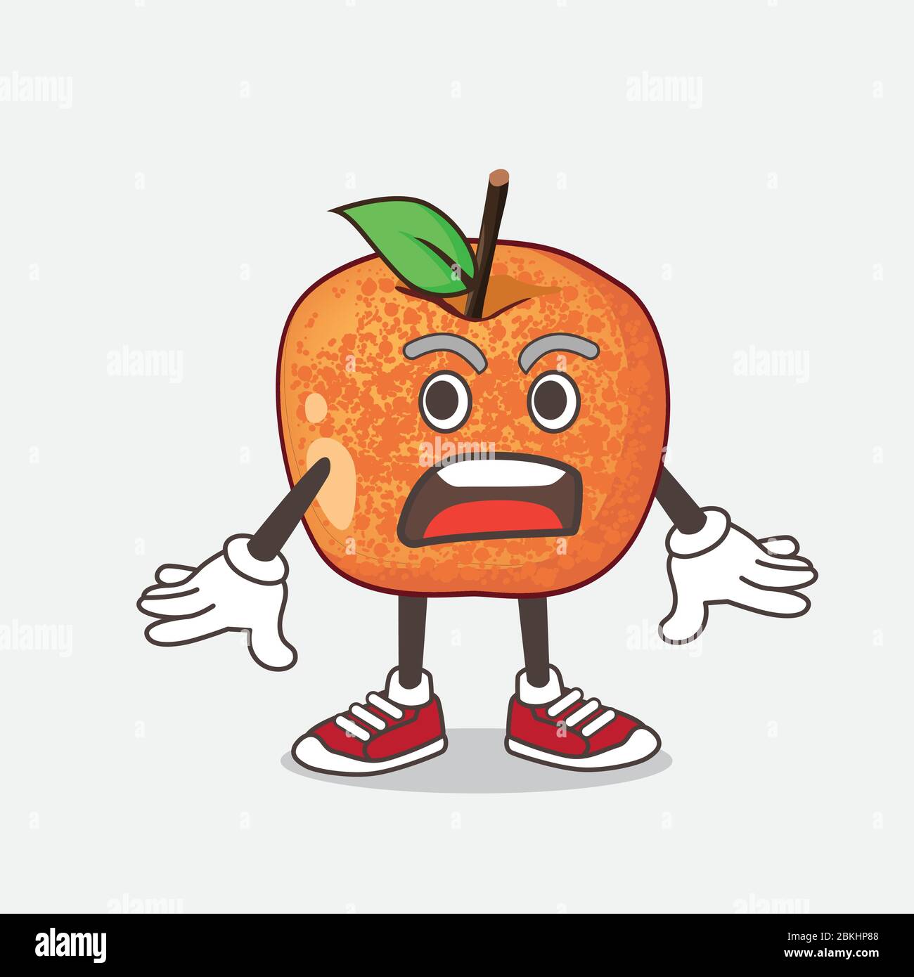 Dinosaur Eggs Pluots Fruit Mascot Character Vector Illustration Stock Vector