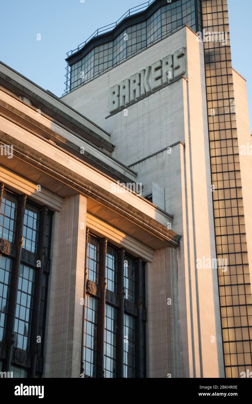 Art Deco 1930s Architecture Stone Barkers Department Store Shopping